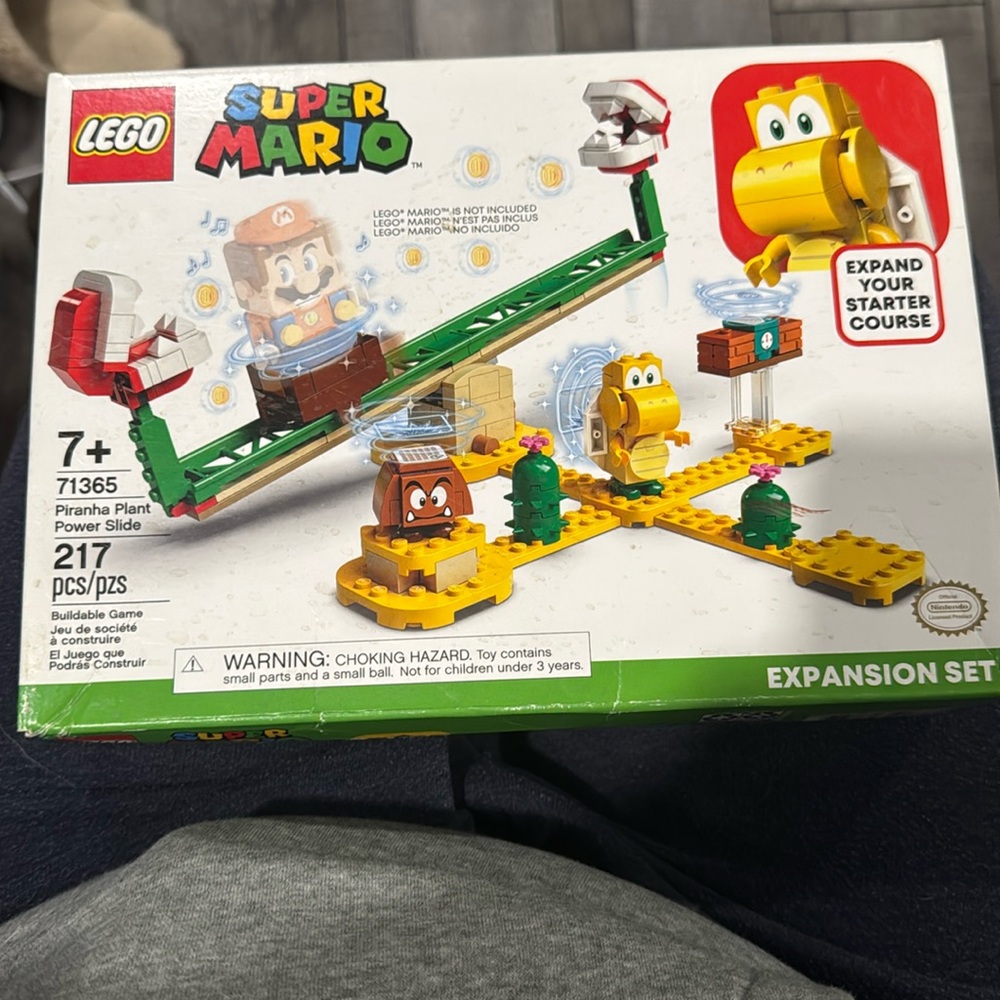 Lego Super Mario Piranha Plant Power Slide Expansion set